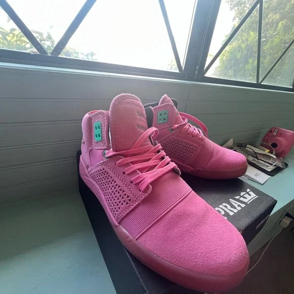 Supra Skytop III Rose Mint Sneakers - Picture 1 of 11